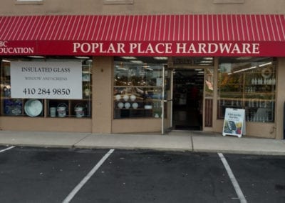 Exterior view of the store