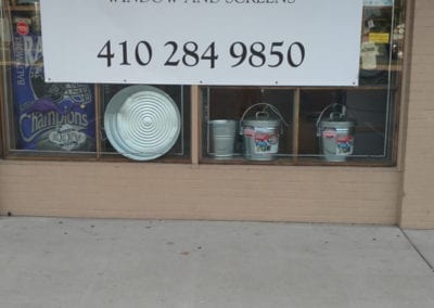 Exterior view of the store