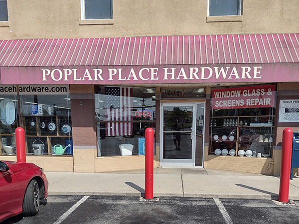 storefront Hardware Store